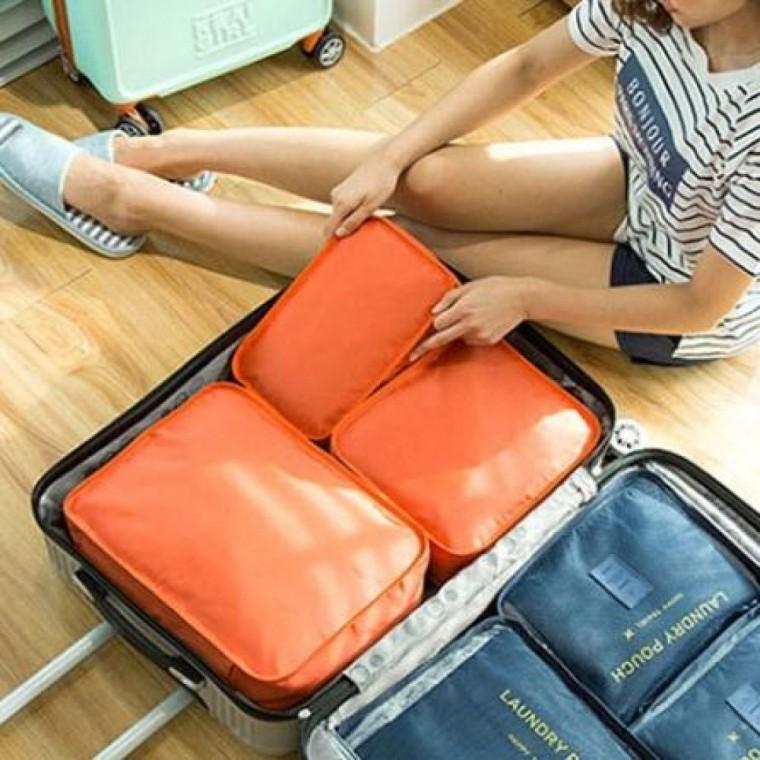 캐리어 정리백 여행용 파우치 6종 세트 가방 정리 소품