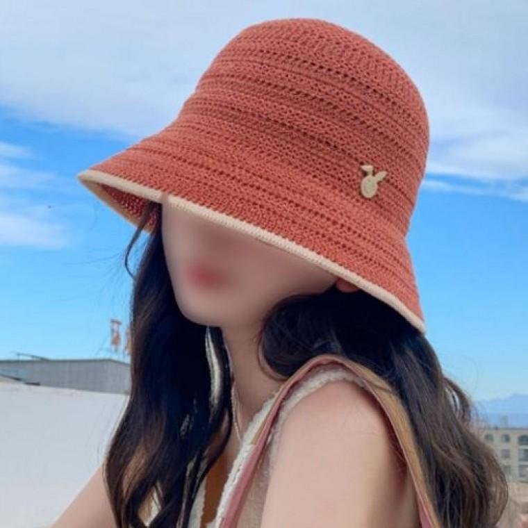 봄 여름 가을 장식 밀짚 벙거지 여성 여자 모자 버킷햇
