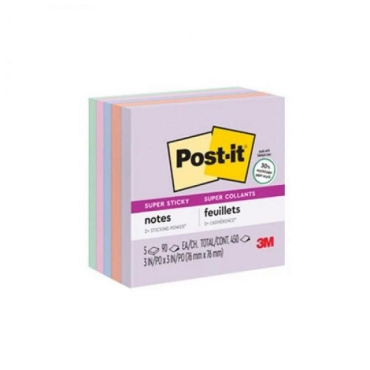 3M 654-5SSMA 발리(원더러스트 파스텔즈) 76mm*76mm 450매