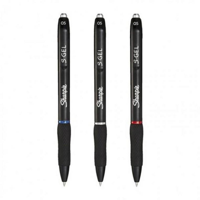샌포드 샤피 S 젤펜 0.5mm 노크식 볼펜 필기구