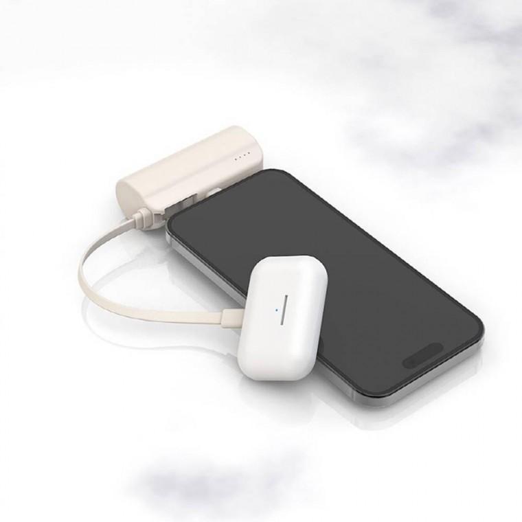 일체형 미니 보조배터리 5000mAh 팔핀 서브C핀 4243