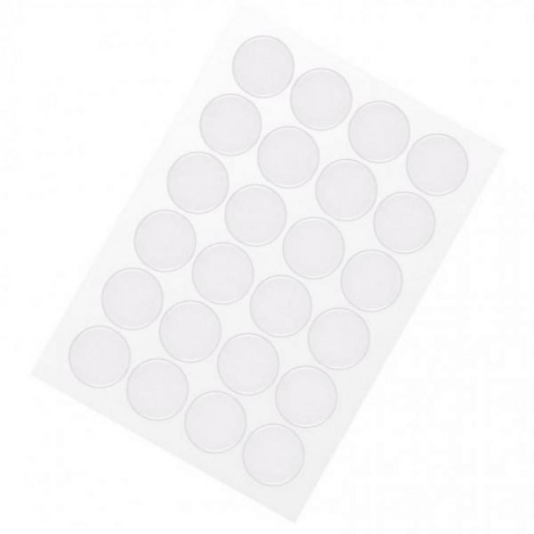 투명 38mm 원형 에폭시 스티커 DIY 만들기 DD-10061