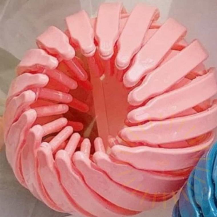 반묶음 똥머리핀 머리고정핀 올림머리집게핀