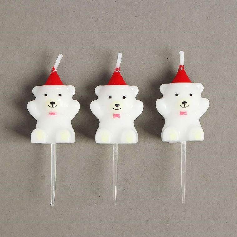 만세곰 생일초 3개입x2세트 화이트 기념일 이쁜 파티