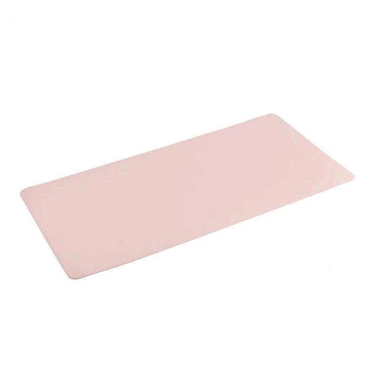 가죽 데스크 패드 핑크 90x45cm 노트북 덮개 포터블