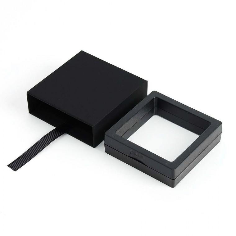 악세서리케이스 5p 7cm 블랙 귀걸이 잠금 쥬얼리 반지