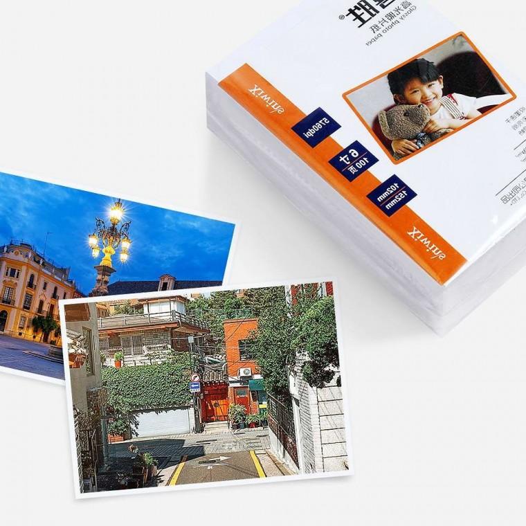 인화지 200매 4x6 200g 잉크젯 번짐없는 사진