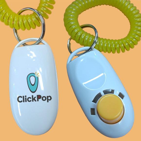 강아지 주문제작 로고인쇄 클리커 클릭커 딸깍이 버튼 장난감 간식 벨 Clicker 교육