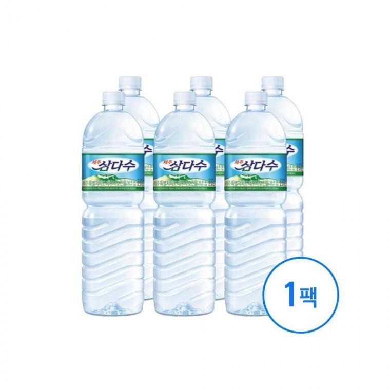 루미나D 삼다수 생수 유라벨 2l 6병