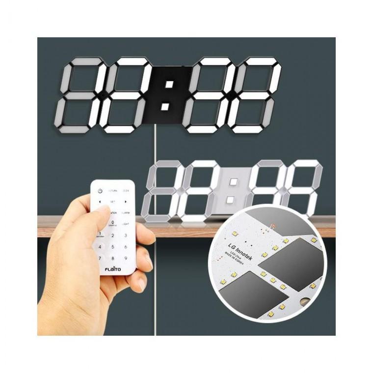 루미나D 벽시계 무소음 대형 led 벽걸이시계 전자 디지털 거실