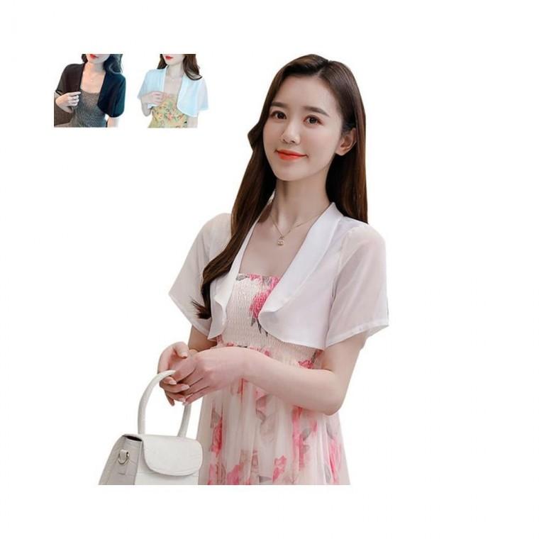 루미나D 원피스 여름 가디건 정장자켓 얇은코트 루즈핏 숏상의