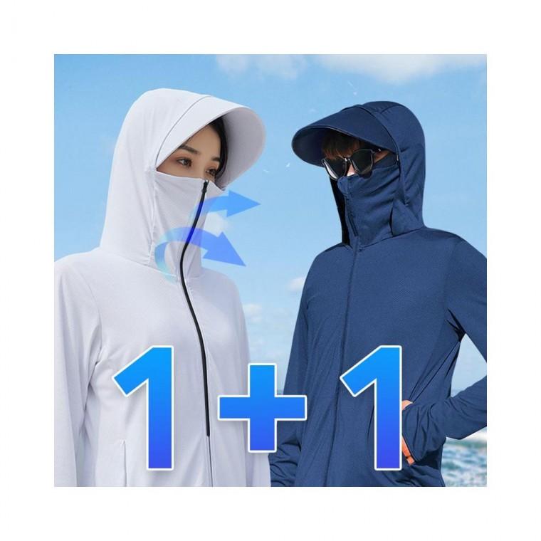 루미나D 여름 냉감 1+1 쿨링 바람막이 등산 조깅 경량 자켓