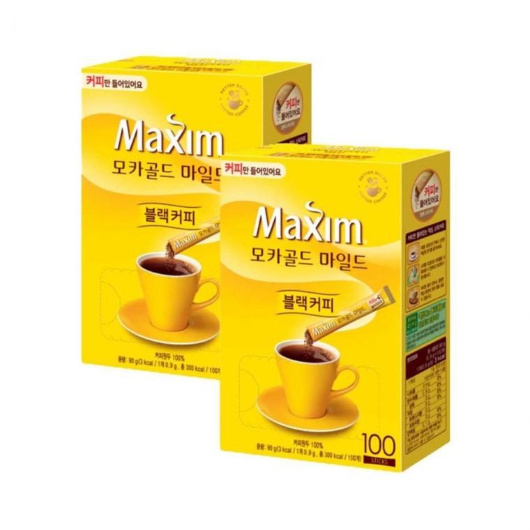 루미나D 맥심 모카골드 200t 100t입x2박스 블랙커피