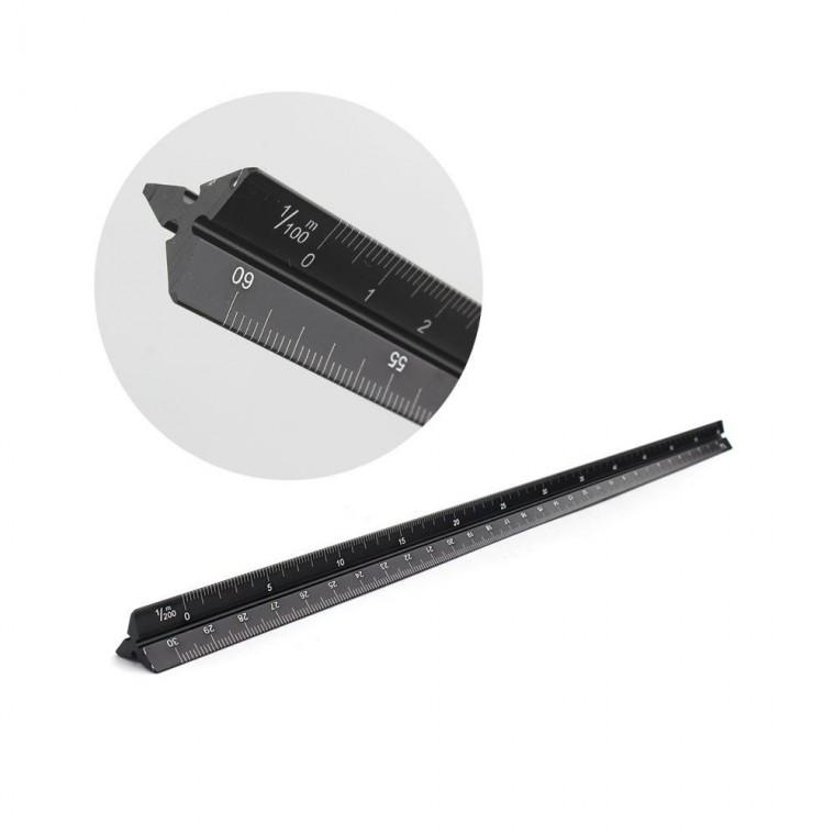 루미나D 알루미늄 삼각 스케일자 30cm yts300 스테들러