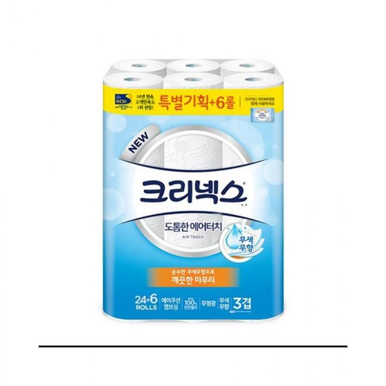 루미나D 휴지 에어 터치 3겹 30롤 화장지