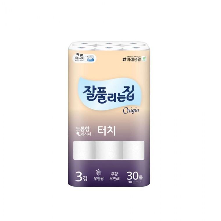 루미나D 두루마리휴지 잘풀리는집 깨끗한 터치 화장지 30롤