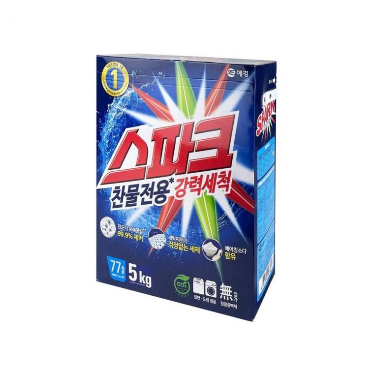 루미나D 스파크 분말세제 일반드럼겸용 5kg 카톤 - o