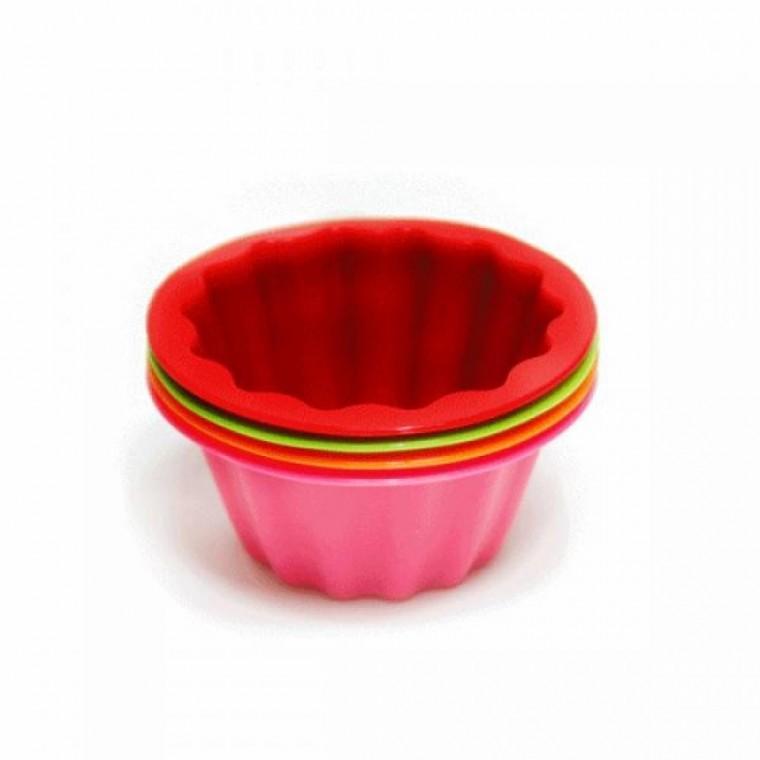 대코 실리콘 머핀빵틀4P 빵만들기 제과도구