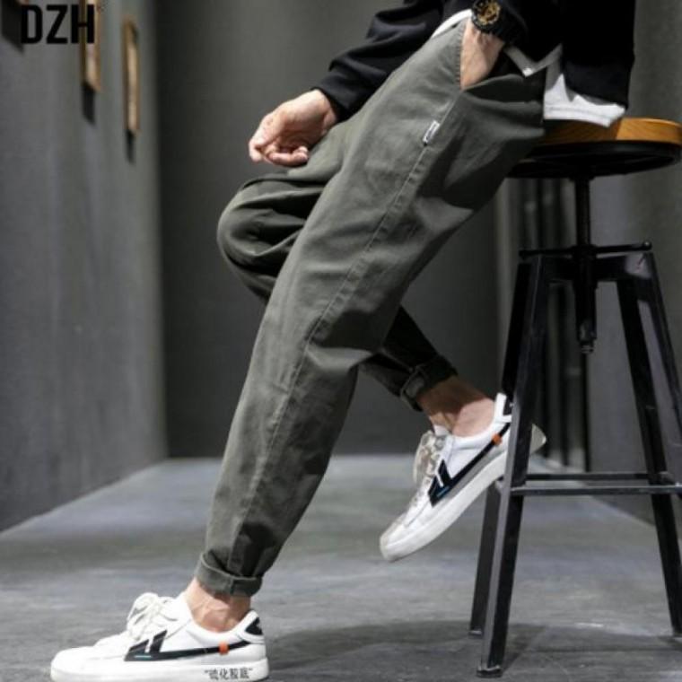 캐주얼바지 크롭팬츠 롤업 긴바지 IS-PA04N