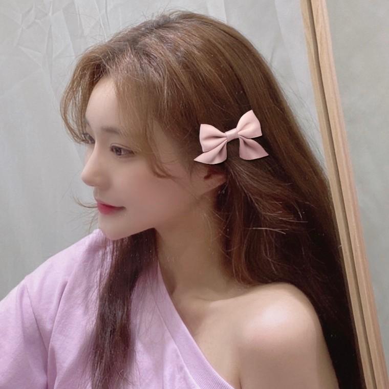 엔젤 리본 헤어집게핀 2개 세트
