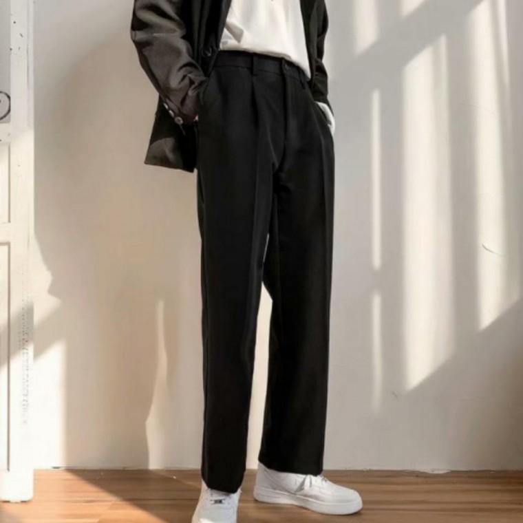 깔끔 모던 일자핏 봄 여름 기본 슬랙스 데일리 오피스