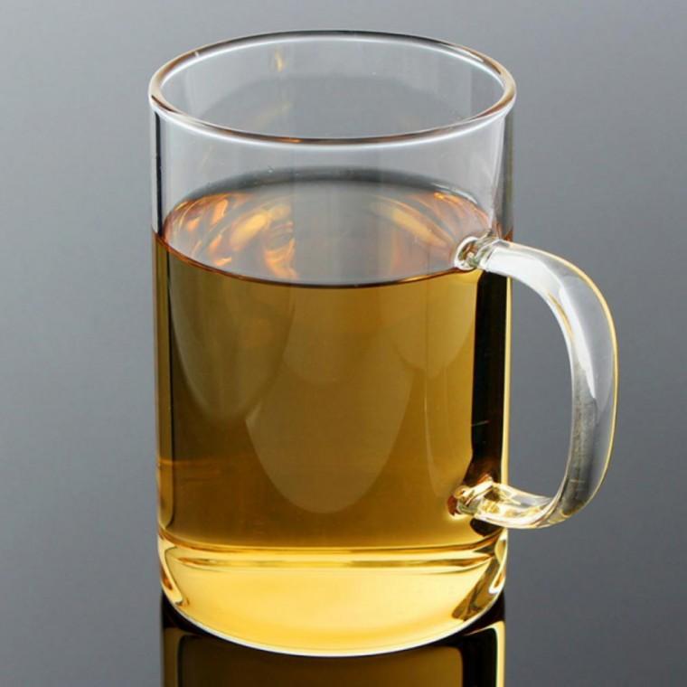 기본 베이직 내열 손잡이 유리컵 투명 글라스 500ml