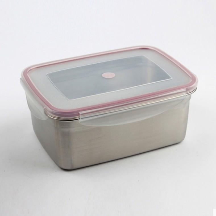 온리원 올스텐 스틸 직사각 밀폐 용기 9호 3300 ML
