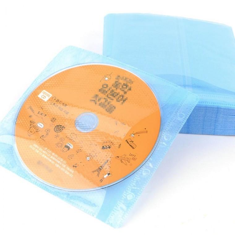 부직포 cd 케이스 100p 디스크 보관 파우치 대용량 수납