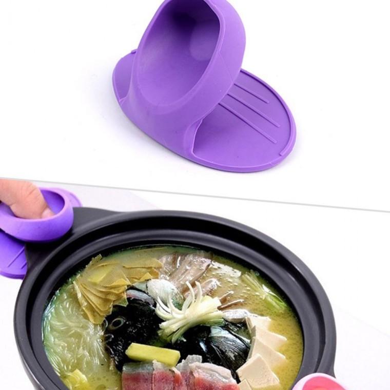 실리콘 냄비집게 1p 주방 조리 내열 미끄럼방지 집는 도구 안전