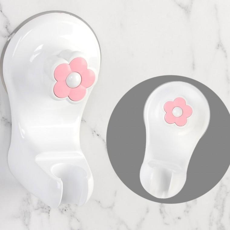 진공 흡착 샤워기 홀더 욕실 벽부착 각도조절 거치
