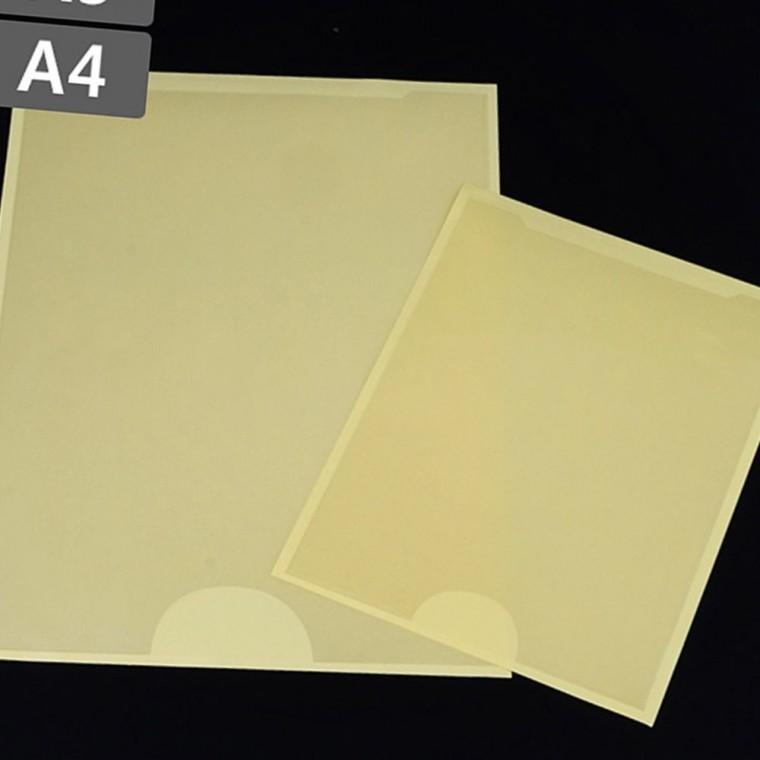 포스트 포켓 2p a5 a4 투명 문서 서류 정리 파일 케이스 수납