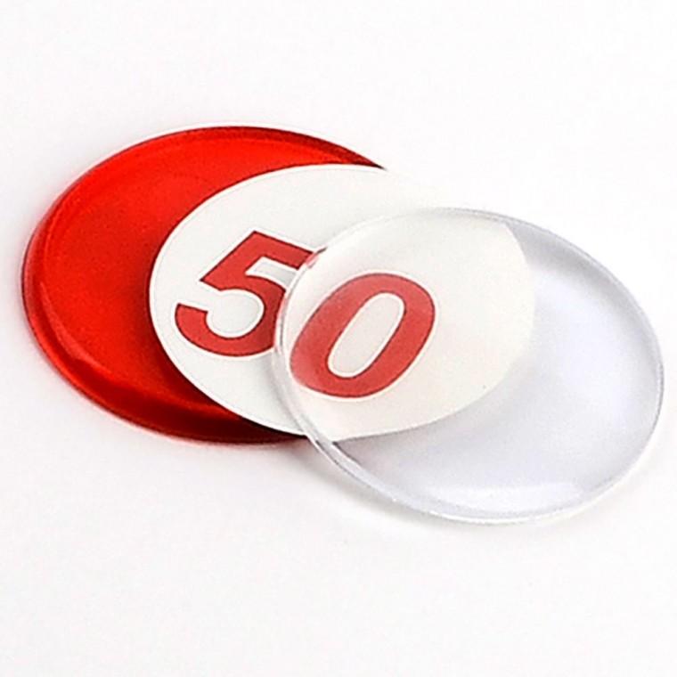 부착식 숫자 번호판 1부터50 사물함 라커룸 번호 스티커 표시판
