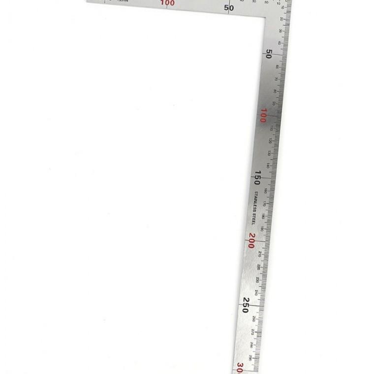 ㄱ자 스틸 직각자 30cm 50cm 제도 측정 건축 목공 작업 도구