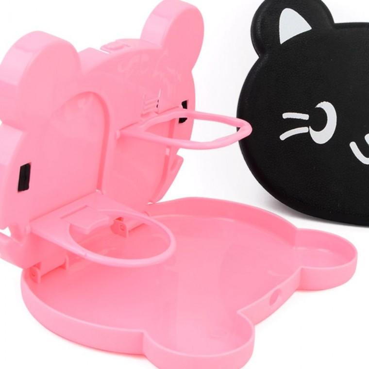 차량 뒷좌석 접이식 테이블 헤드레스트 거치 식사 노트북 받침대