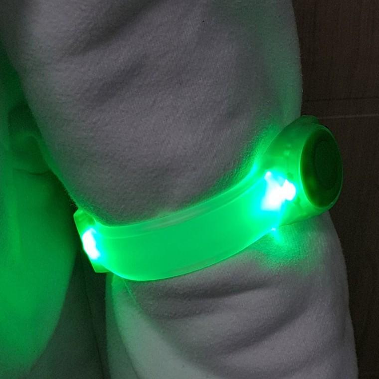 led 안전등 밴드 야간 운동 발광 조깅 마라톤 시인성 향상 충전식