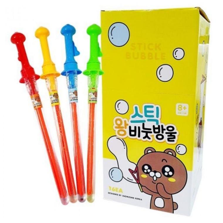 재미존 2000 스틱왕비누방울 45cm 100ml 16개입 갑(16개입)