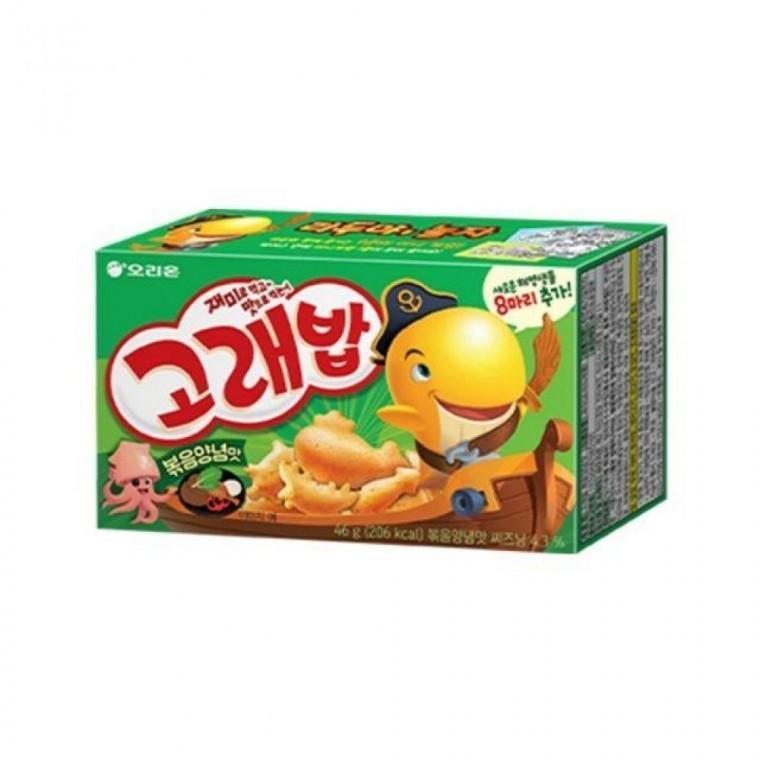 (오리온) 고래밥 볶음양념맛 (박스)/75g 박스(30개입)