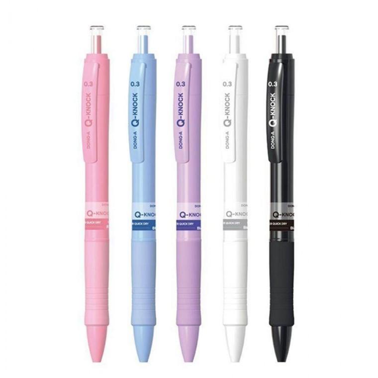 동아 큐노크 중성 볼펜 0.3mm 12개입 1P 필기 중성펜