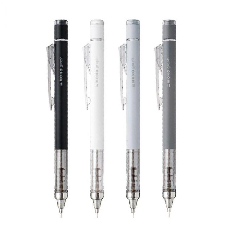 모노그래프 그레이스케일 샤프 0.5mm 2P 필기구 펜슬