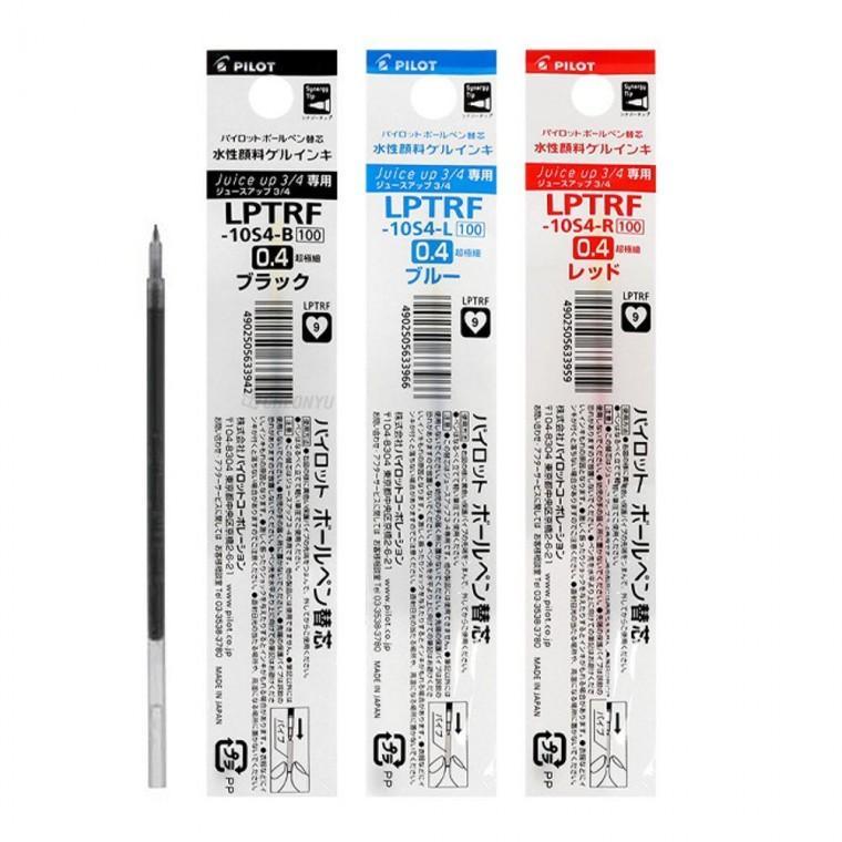 쥬스업 젤잉크 다색 볼펜심 0.4mm 10개 1세트 리필심