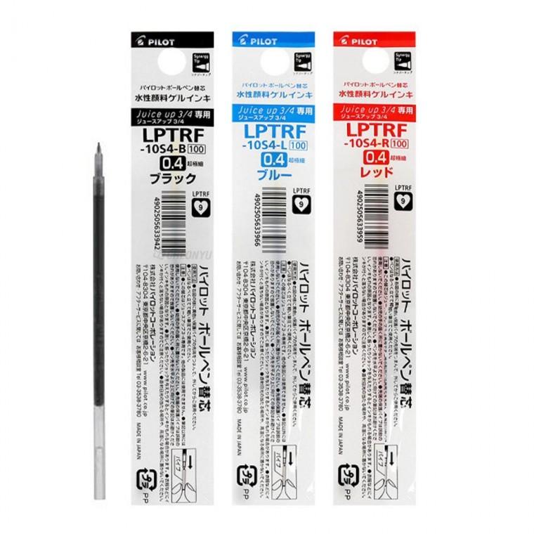 쥬스업 젤잉크 다색 볼펜심 0.4mm 10개 1세트 리필심