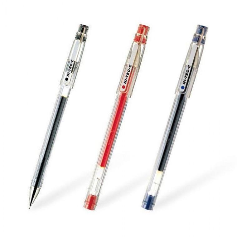 하이테크C 젤잉크 볼펜 0.4mm 10개입 1P 필기 중성펜