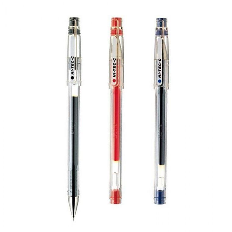 하이테크C 젤잉크 볼펜 0.3mm 10개입 1P 필기 중성펜