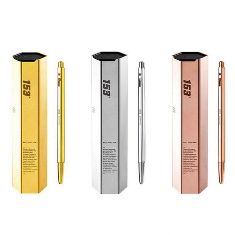 모나미 153 골드 볼펜 케이스 세트 0.7mm 1P 필기구