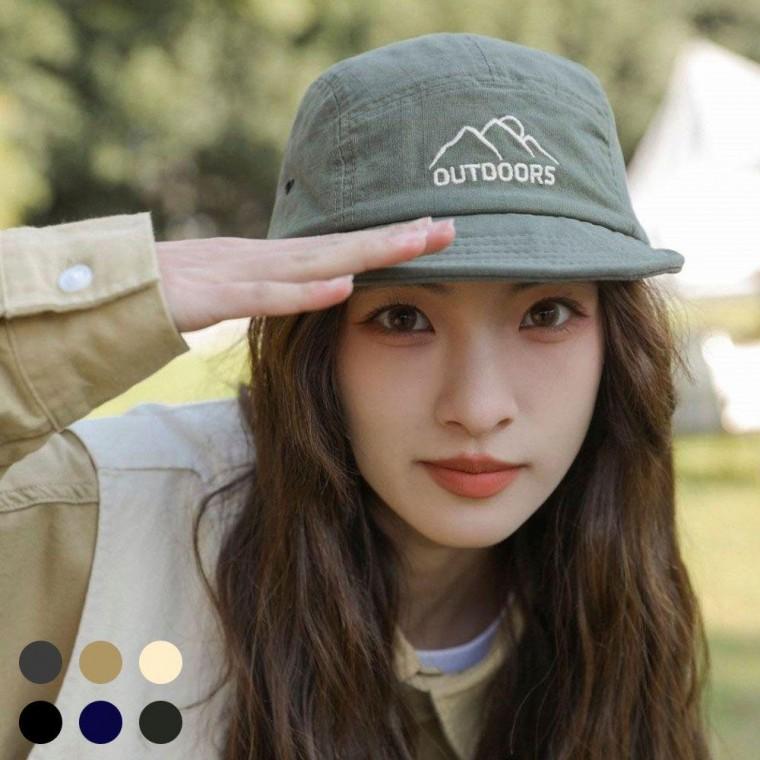 남성 여성 아웃도어 캠핑 나들이 숏챙 모자 캠프캡