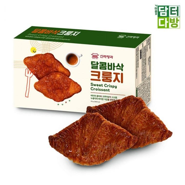 신라명과 달콤바삭 크룽지 25g x 15입 x 2박스