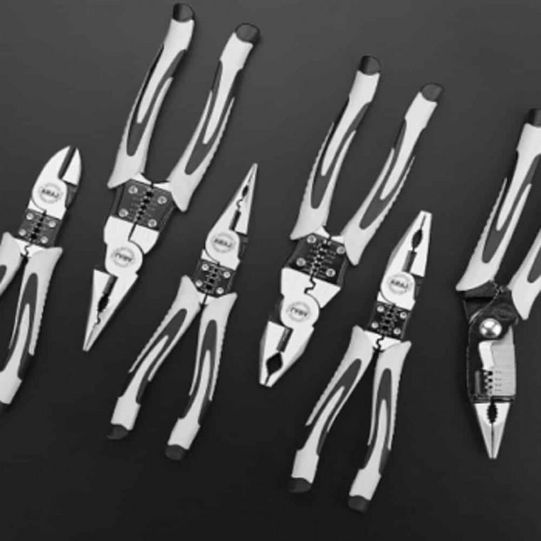 니퍼 롱노우즈 압착기 압착공구 피복스트리퍼