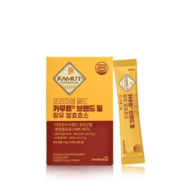 헬씨허그 카무트 브랜드 밀 함유 발효효소(3gx30포)