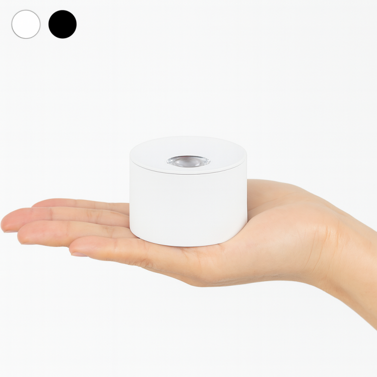 LED 레즈노 2인치 원통직부등 57mm 4000k 5w 미니 핀조명 포인트 조명 미니멀 소형 원형직부등 간편설치