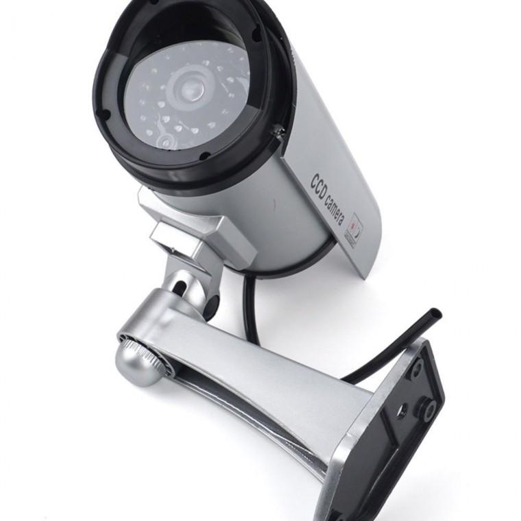 실버 모형 카메라 감시 더미 cctv 방범 보안 돔형 위장